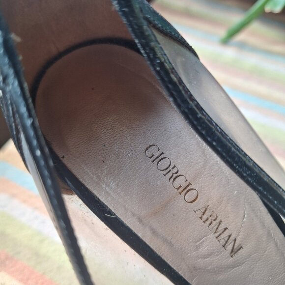 Giorgio Armani leather heels - Picture 3 of 7